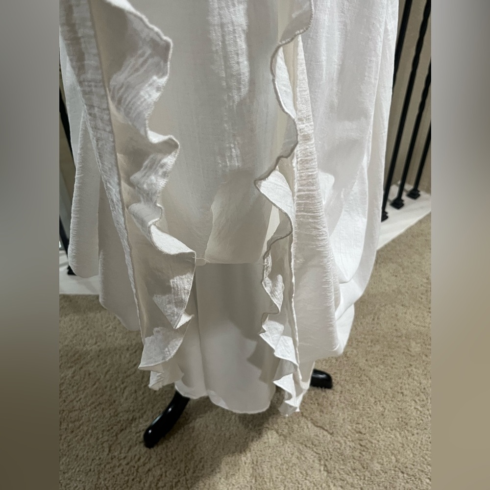 Princess Polly White Maxi Sundress with Tie Front - Picture 12 of 16